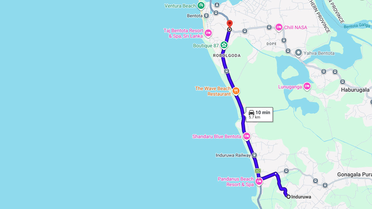 Vrijlating van jonge zeeschildpadden uit Induruwa