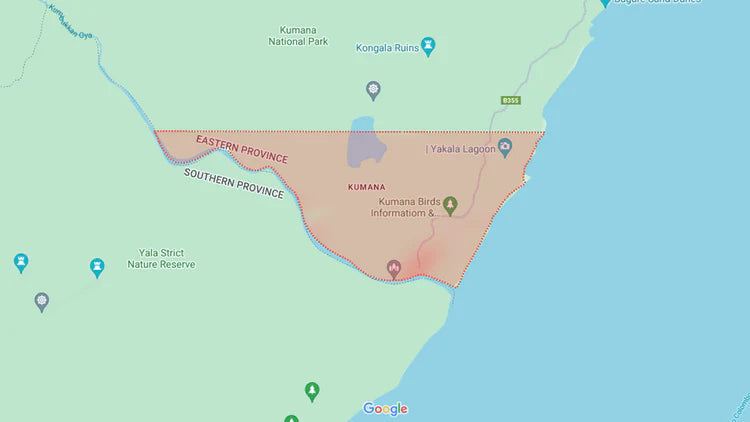 Privésafari in het nationale park Kumana