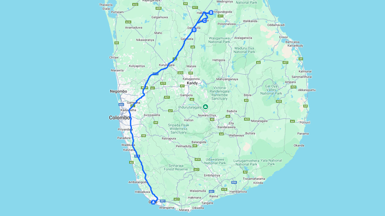 Wildlife- en werelderfgoedtour vanuit Galle (2 dagen)