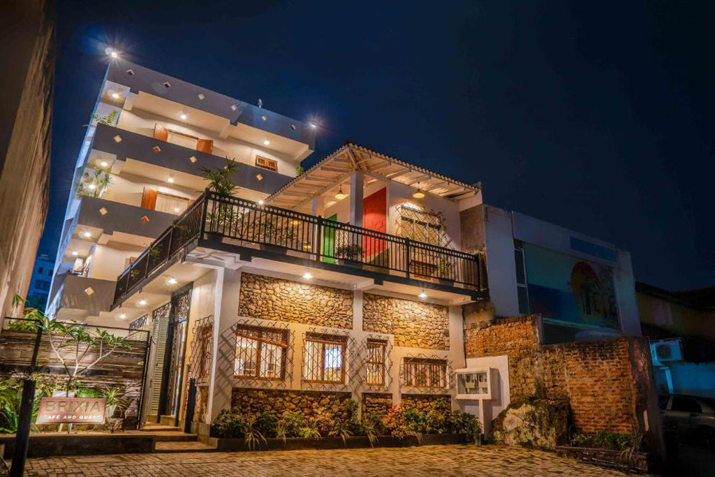 Brixia Cafe and Guest bevindt zich in Galle