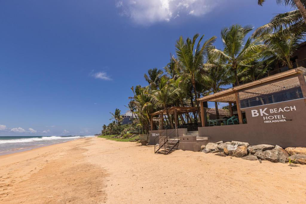 BK Beach Boutique Hotel bevindt zich in Hikkaduwa.