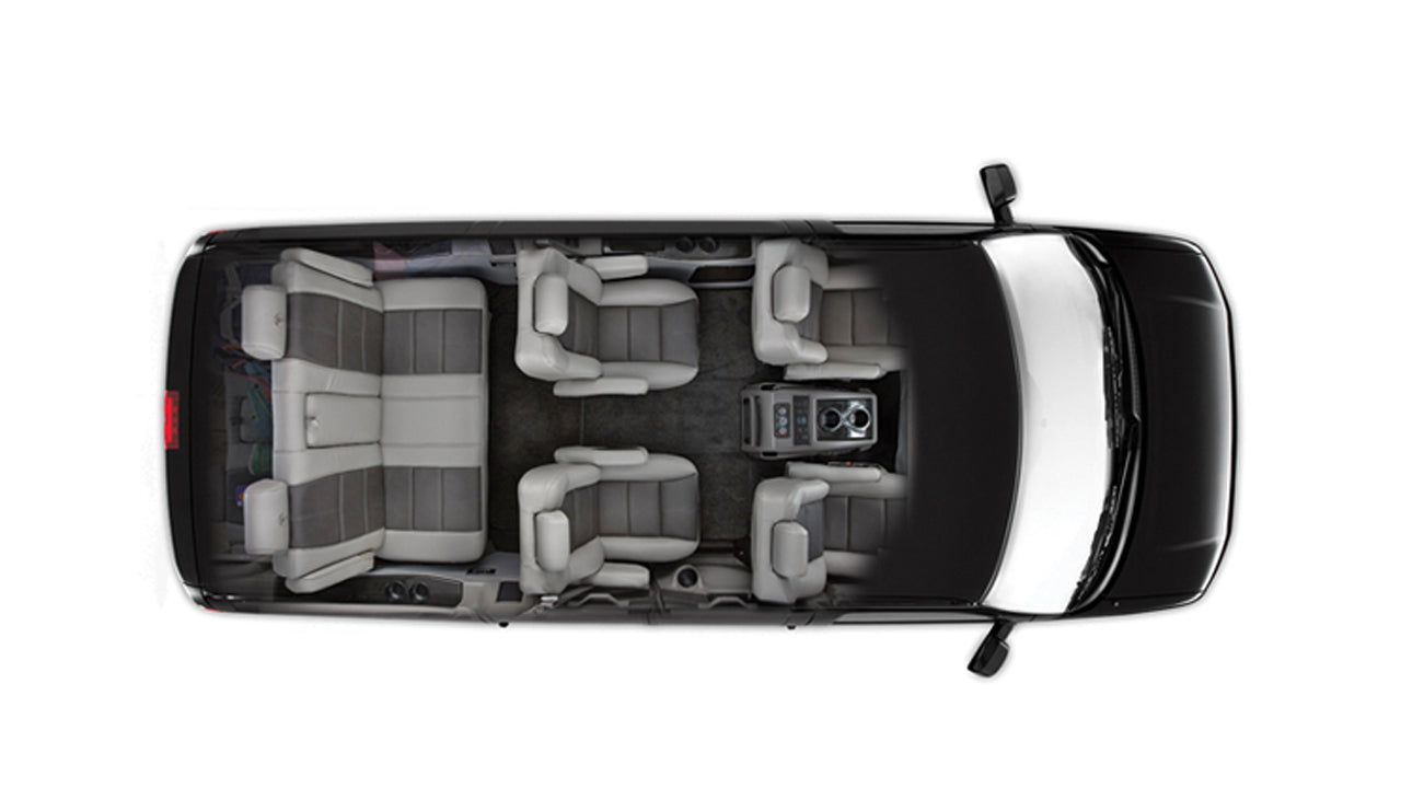 Verhuur van bestelwagens met chauffeur (standaard)