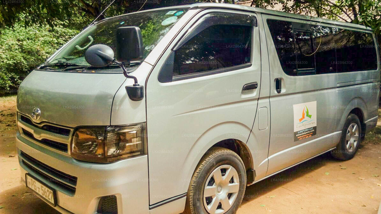 Nuwara Eliya City to Tissamaharama City Private Transfer