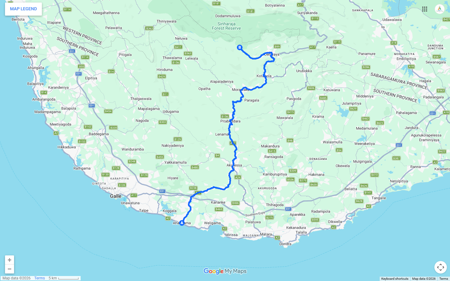 Dagtocht naar het Sinharaja-regenwoud vanuit Ahangama