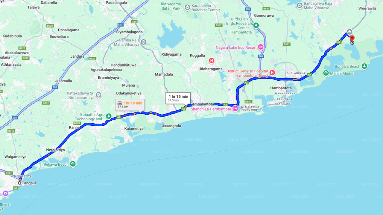 Udawalawe National Park Safari vanuit Ahangama