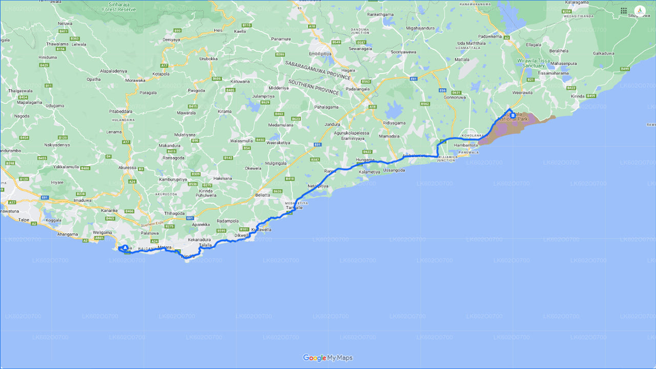 Bundala National Park Safari vanuit Mirissa