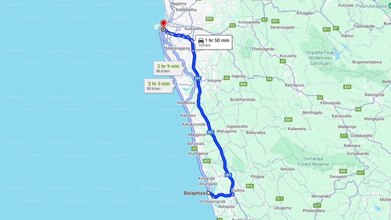 Stadsrondleiding Colombo vanuit Balapitiya