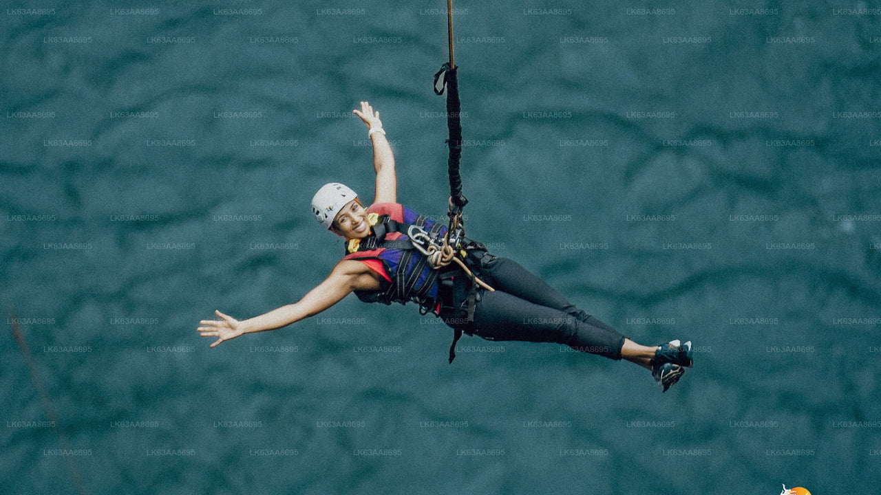 Lakshapana Waterfall Rope Jump