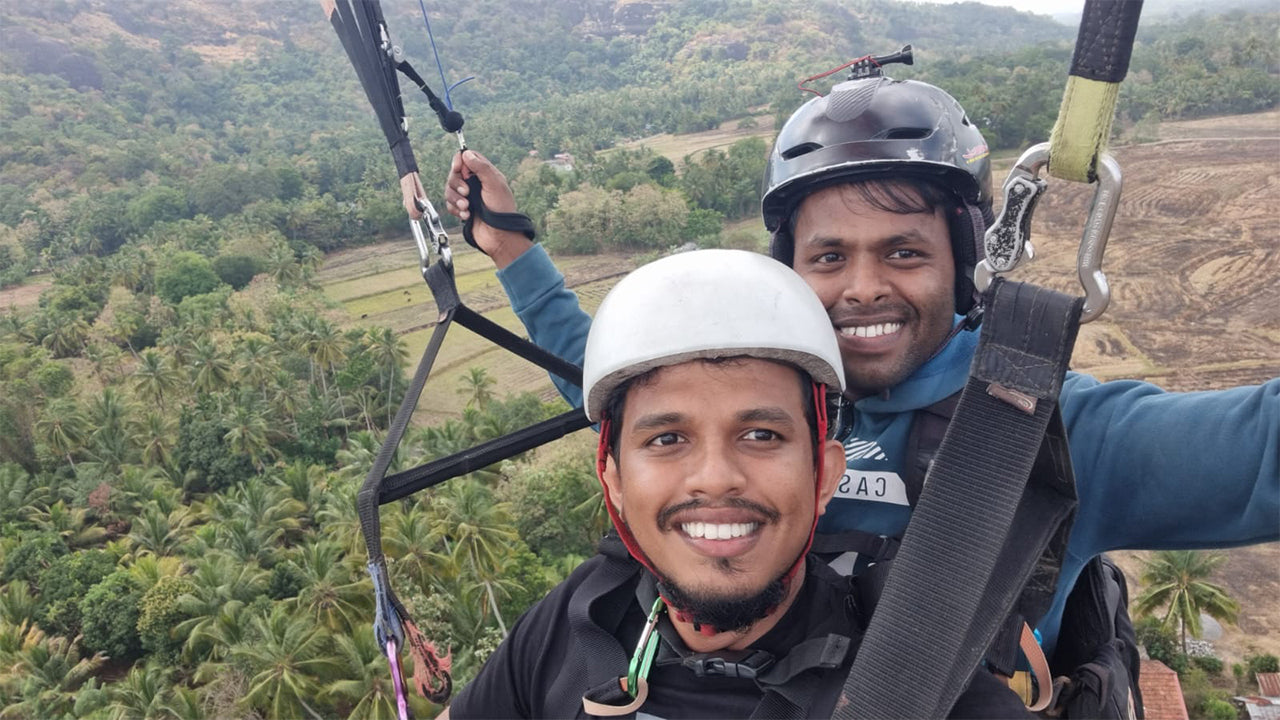 Paragliden vanuit Kurunegala