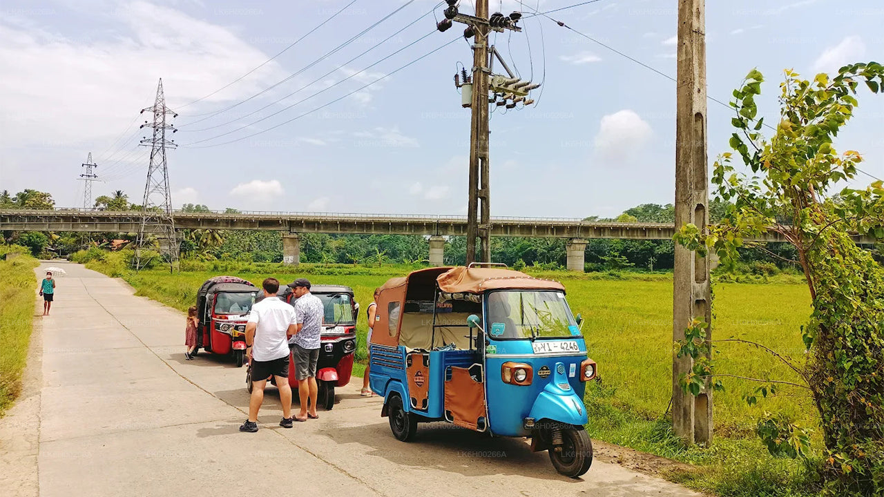 Tuk Tuk Safari langs de zuidkust vanuit Galle