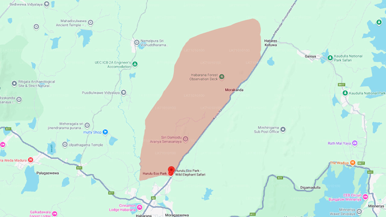 Toegangsbewijs voor Hurulu Eco Park