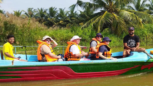 Walawe rivier jungle boottocht safari