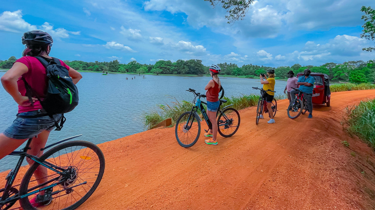 People And Pedal Cycling Tour Habarana