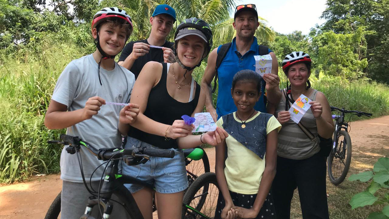 People And Pedal Cycling Tour Habarana