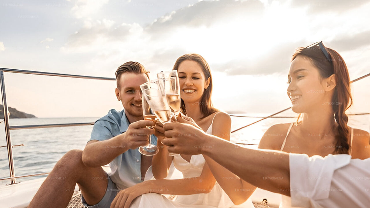 3 uur durende gedeelde zonsondergangcruise vanuit Galle