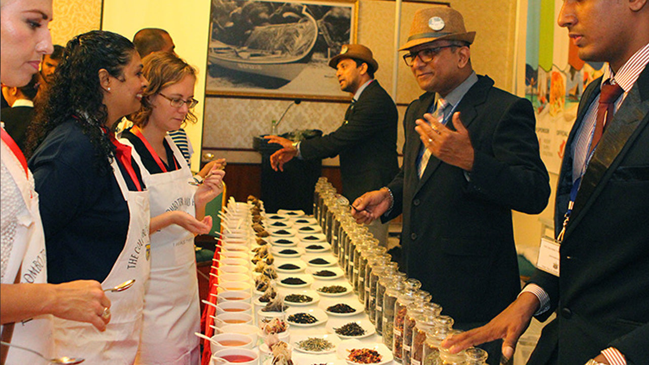 Ceylon-theeproeverij uit Colombo