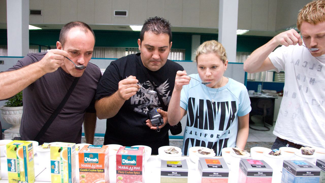 Ceylon-theeproeverij uit Colombo