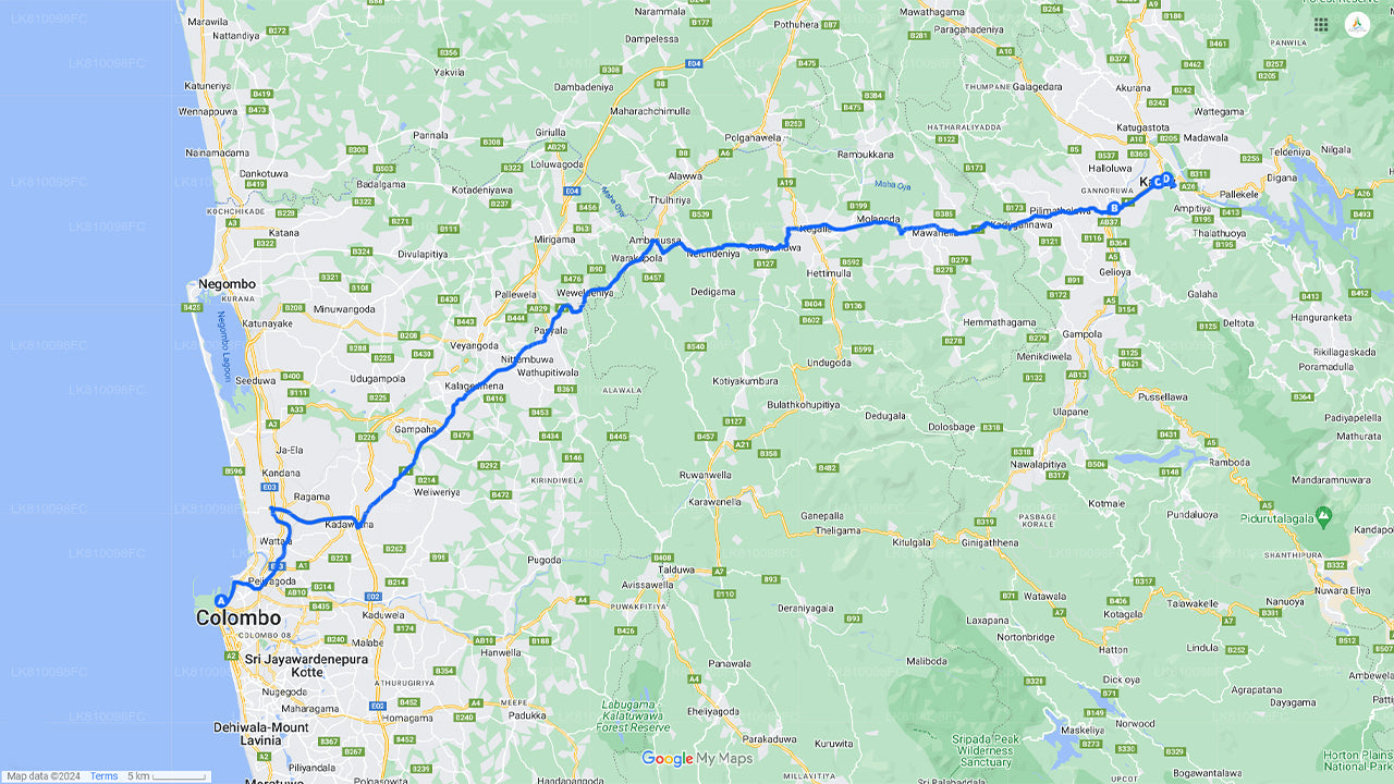 Kandy-stadstour vanuit de haven van Colombo