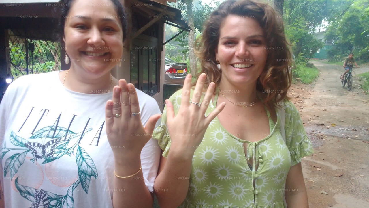 Edelstenen- en sieradenworkshop van Weligama