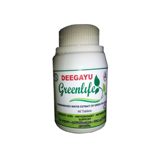 Deegayu Greenlife Groene Thee Extract Tabletten (60 Tabletten)
