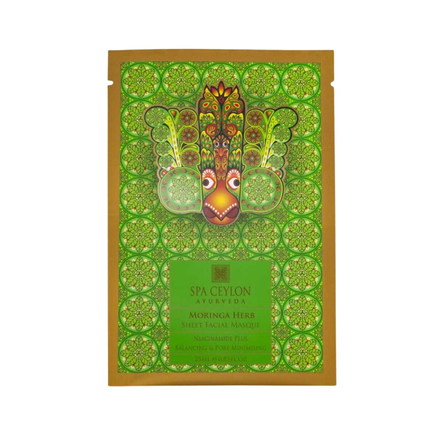 Spa Ceylon Moringa Herb Sheet Facial Masque (25ml)