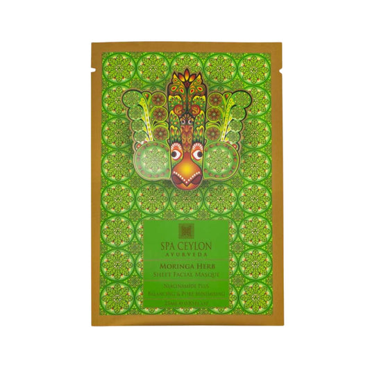 Spa Ceylon Moringa Herb Sheet Facial Masque (25ml)
