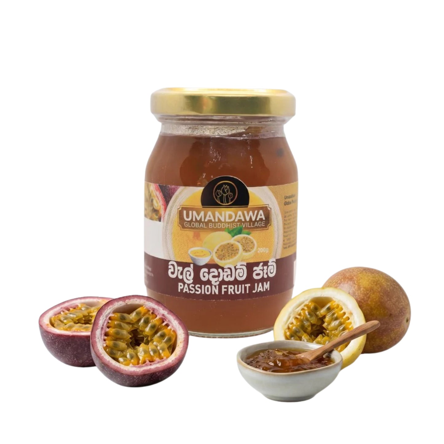 Umandawa Passion Fruit Jam (200g)