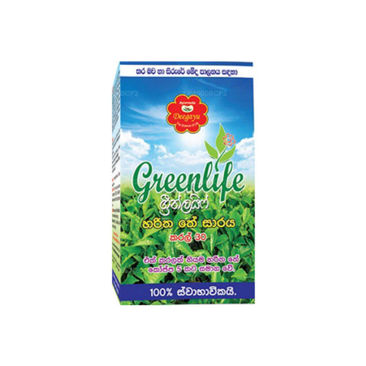 Deegayu Green Life Natuurlijke Groene Thee Extract Capsules (30 Capsules)