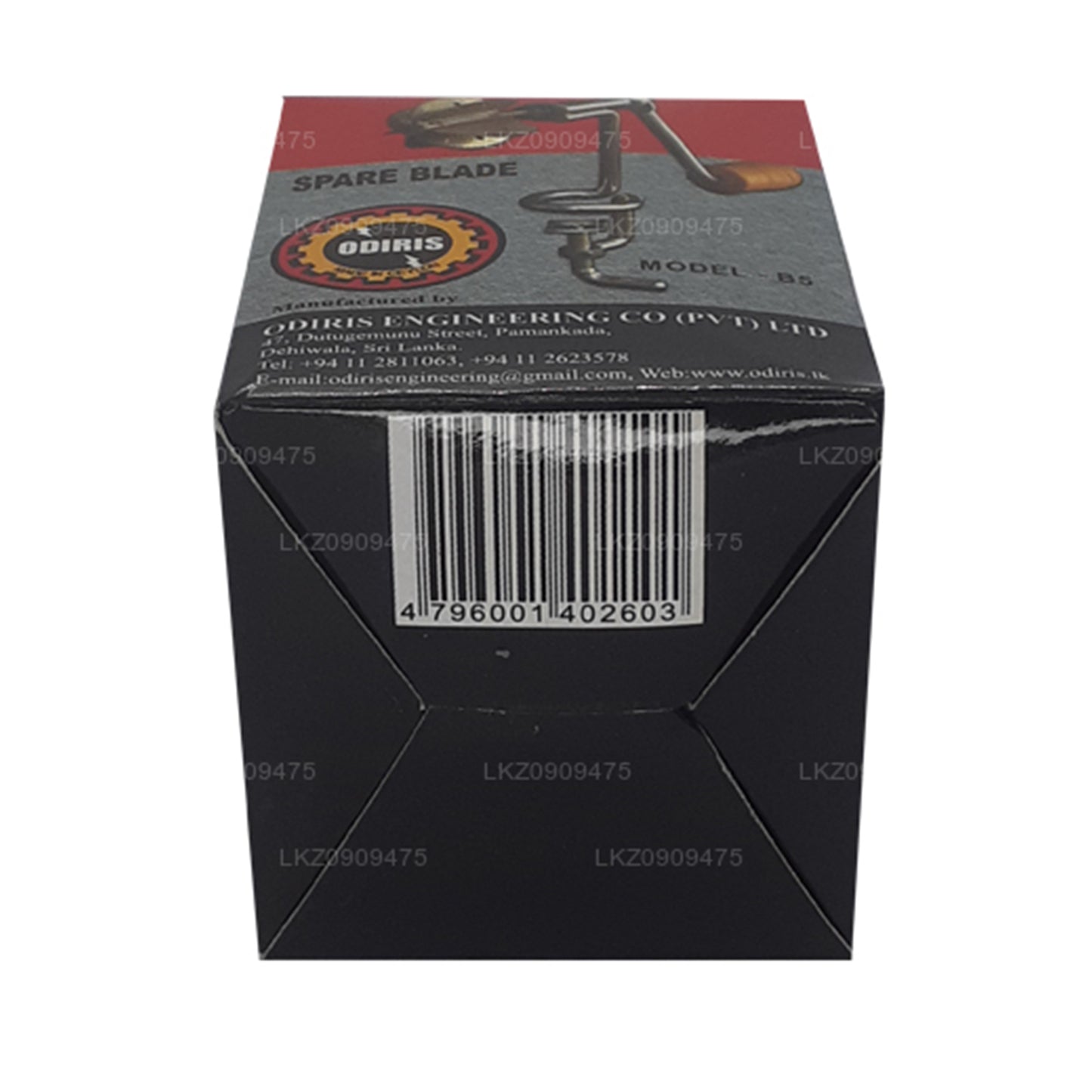 Vervangend mes voor de Odiris Kokosnootschraper