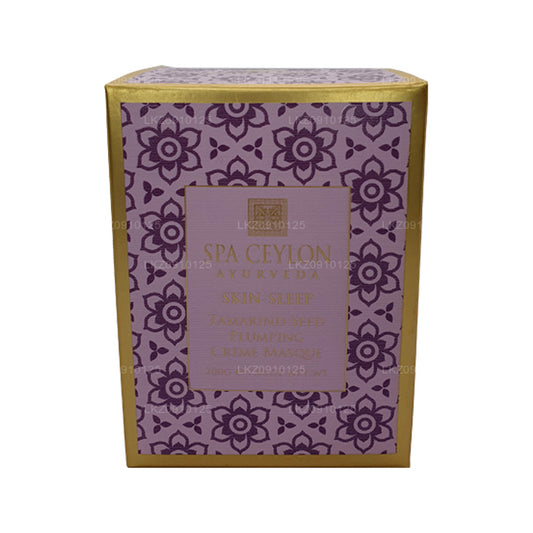 Spa Ceylon Skin Sleep gezichtsmasker met tamarindezaad en vollere crème (200 g)