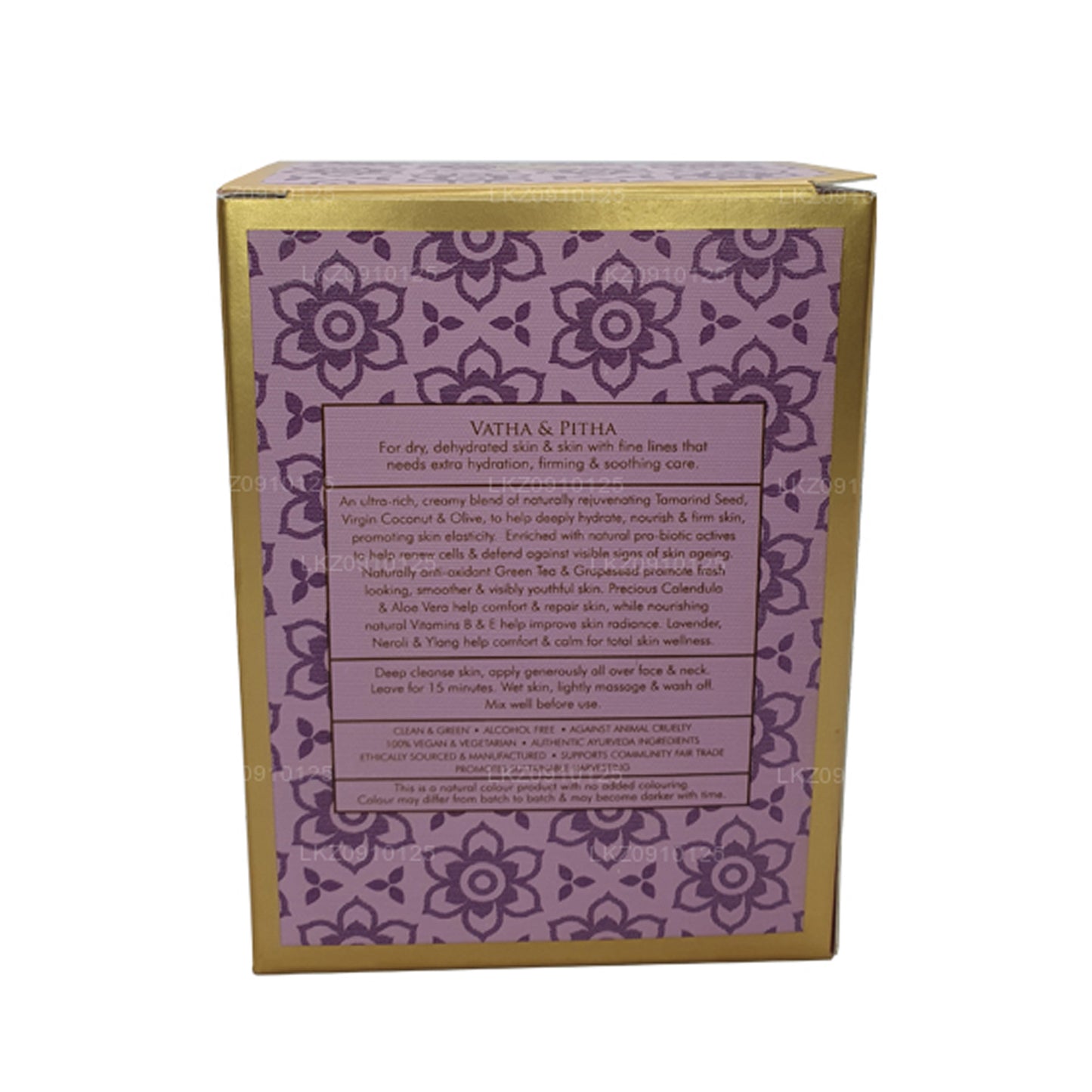 Spa Ceylon Skin Sleep gezichtsmasker met tamarindezaad en vollere crème (200 g)