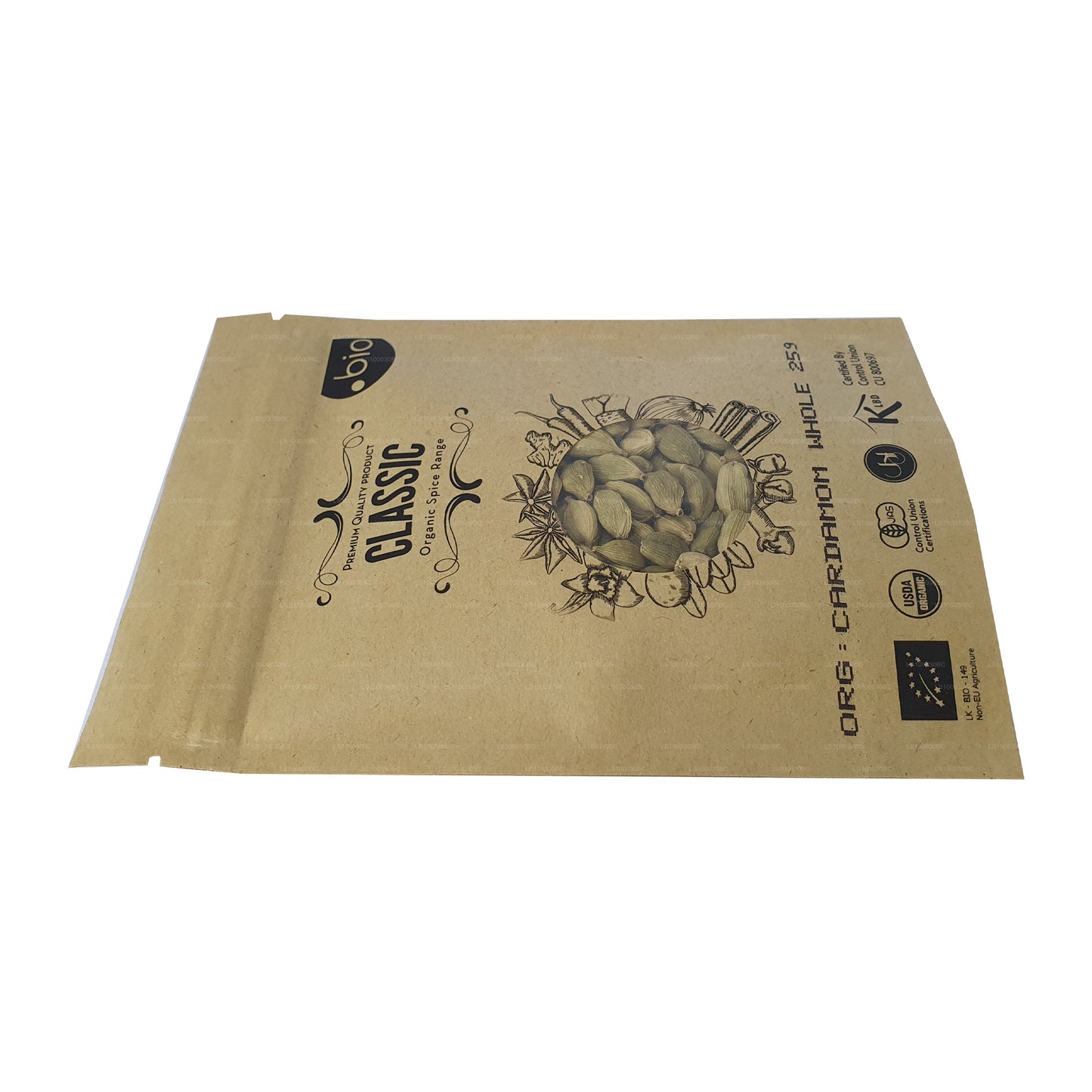 Lakpura biologische kardemompeulen