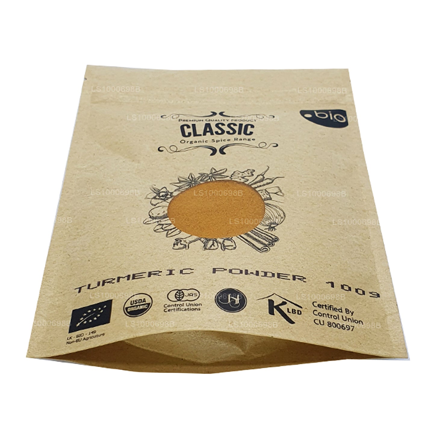 Lakpura biologisch kurkumapoeder