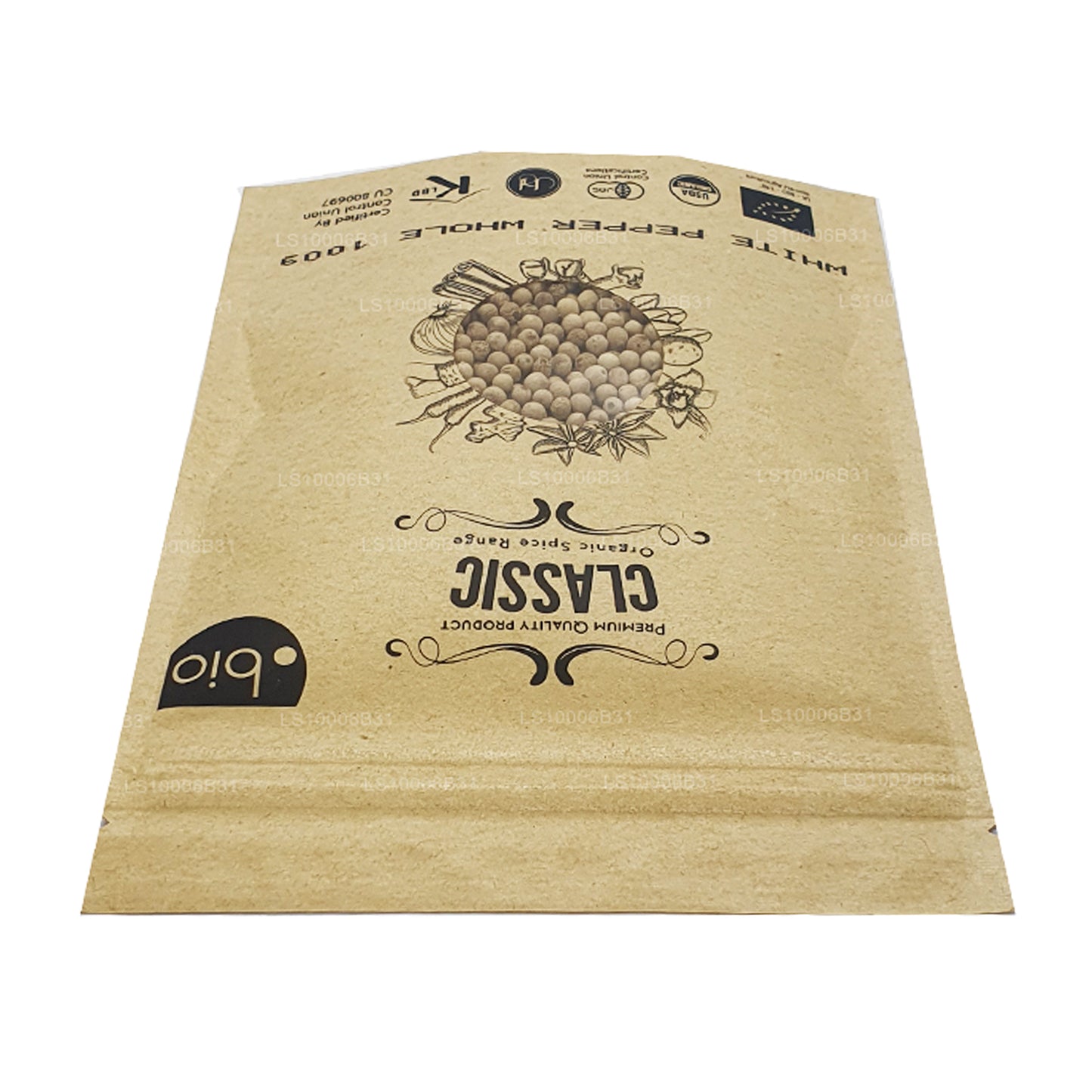 Lakpura biologische witte paprika in hele vorm