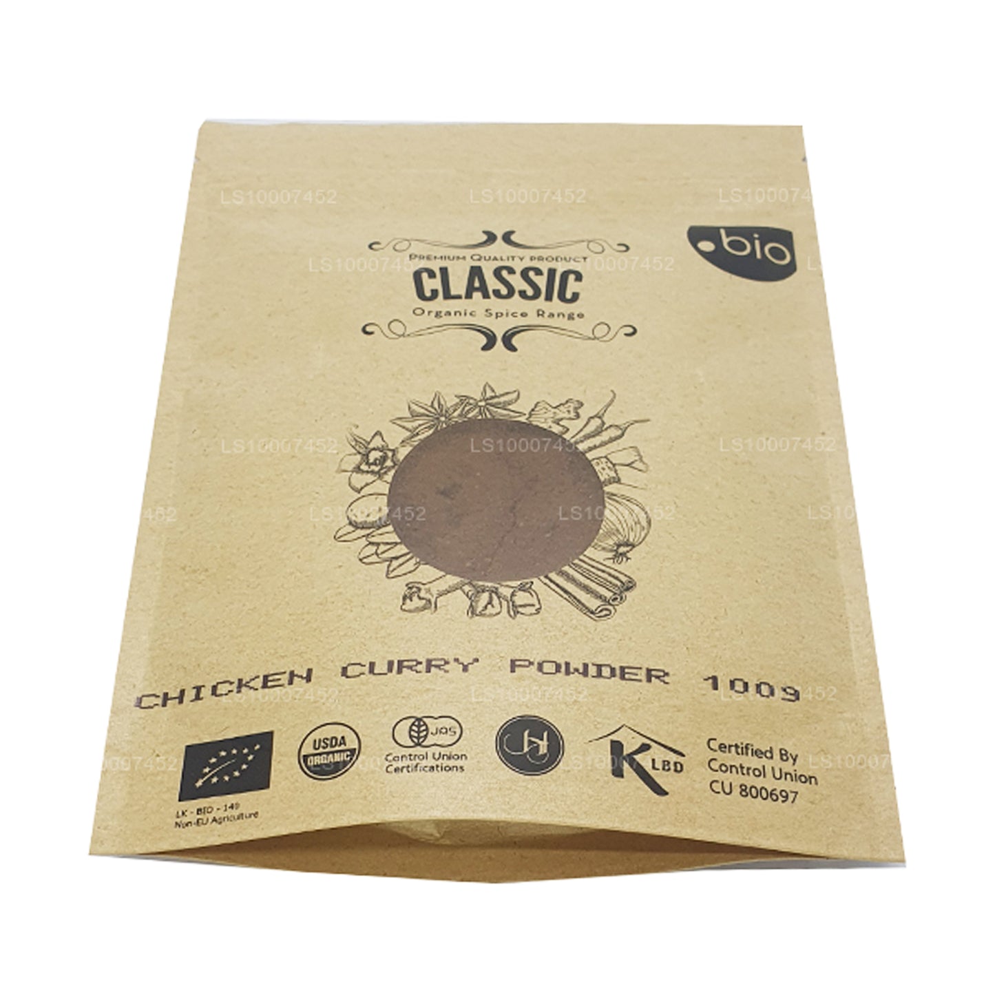 Lakpura biologische kerriepoeder met kip