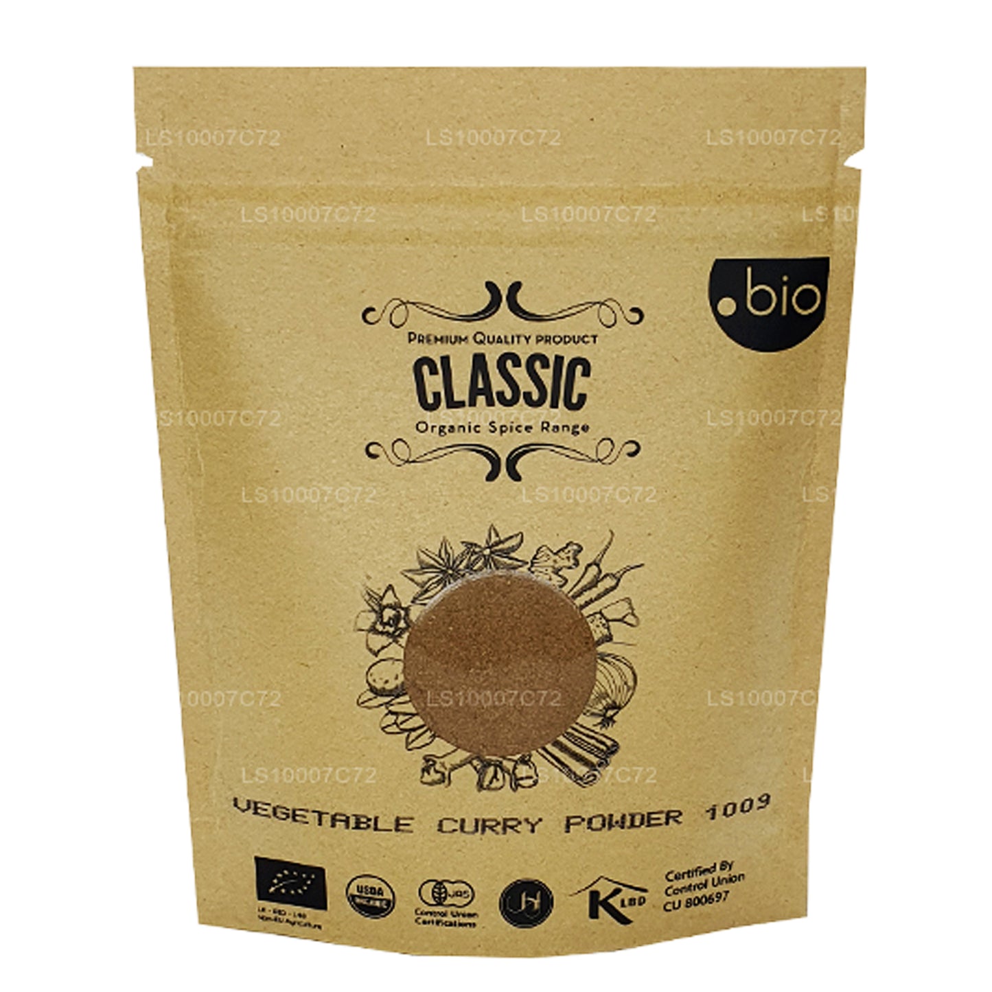 Lakpura biologische plantaardige kerriepoeder