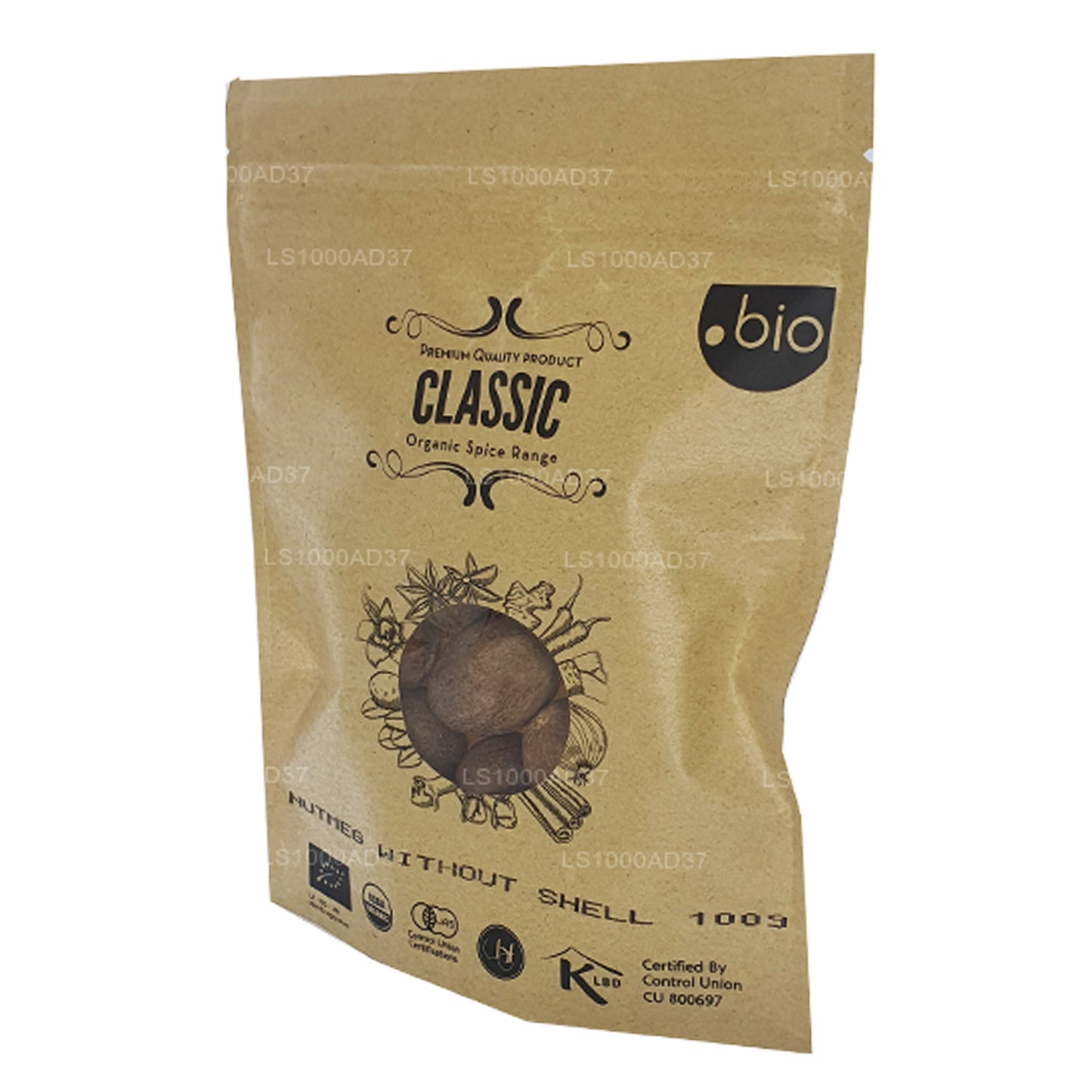 Lakpura biologische nootmuskaat zonder dop