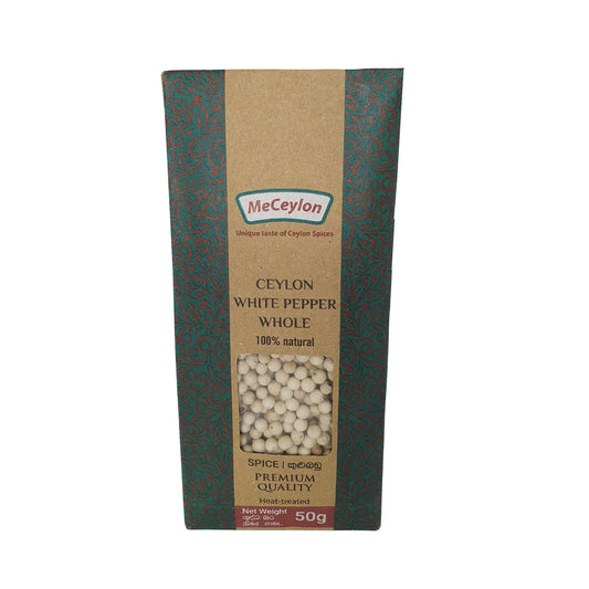 Me Ceylon Ceylon witte peper in zijn geheel (50 g)