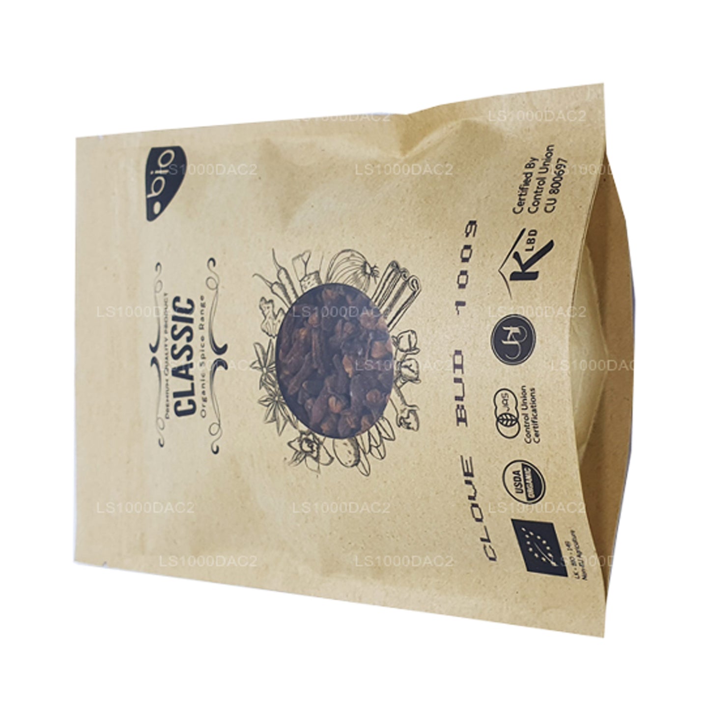 Lakpura biologische kruidnagel in zijn geheel