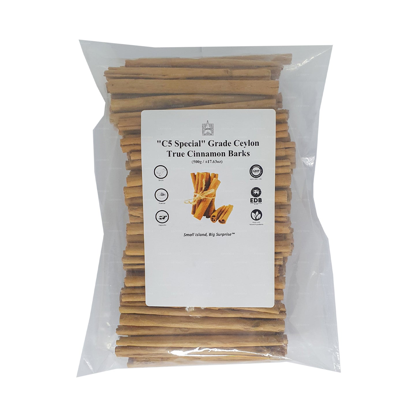 Lakpura „C5 Special” Grade Ceylon True Cinnamon Barks Pack