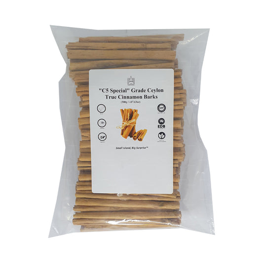 Lakpura „C5 Special” Grade Ceylon True Cinnamon Barks Pack
