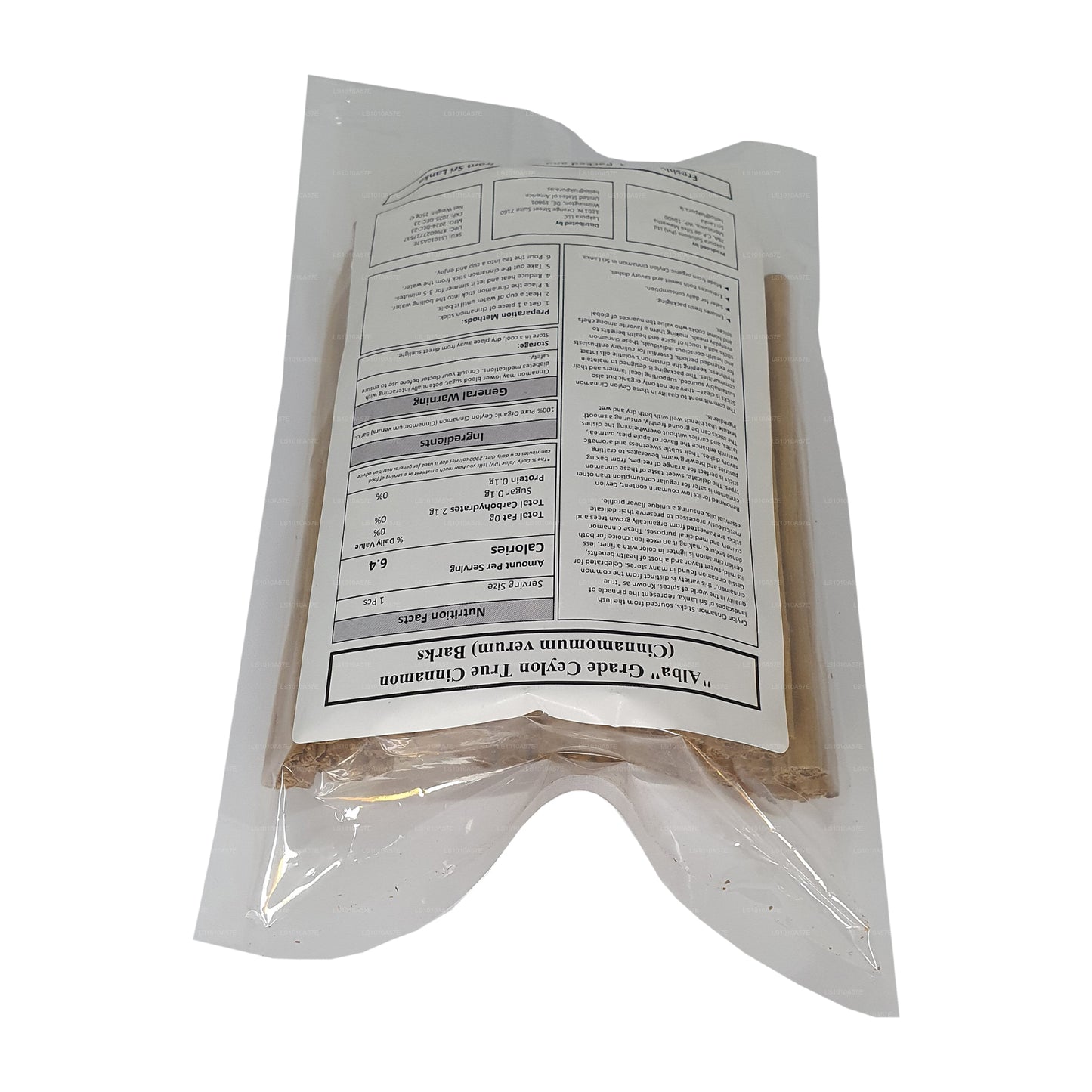 Lakpura „Alba” Grade Ceylon True Cinnamon Barks Pack