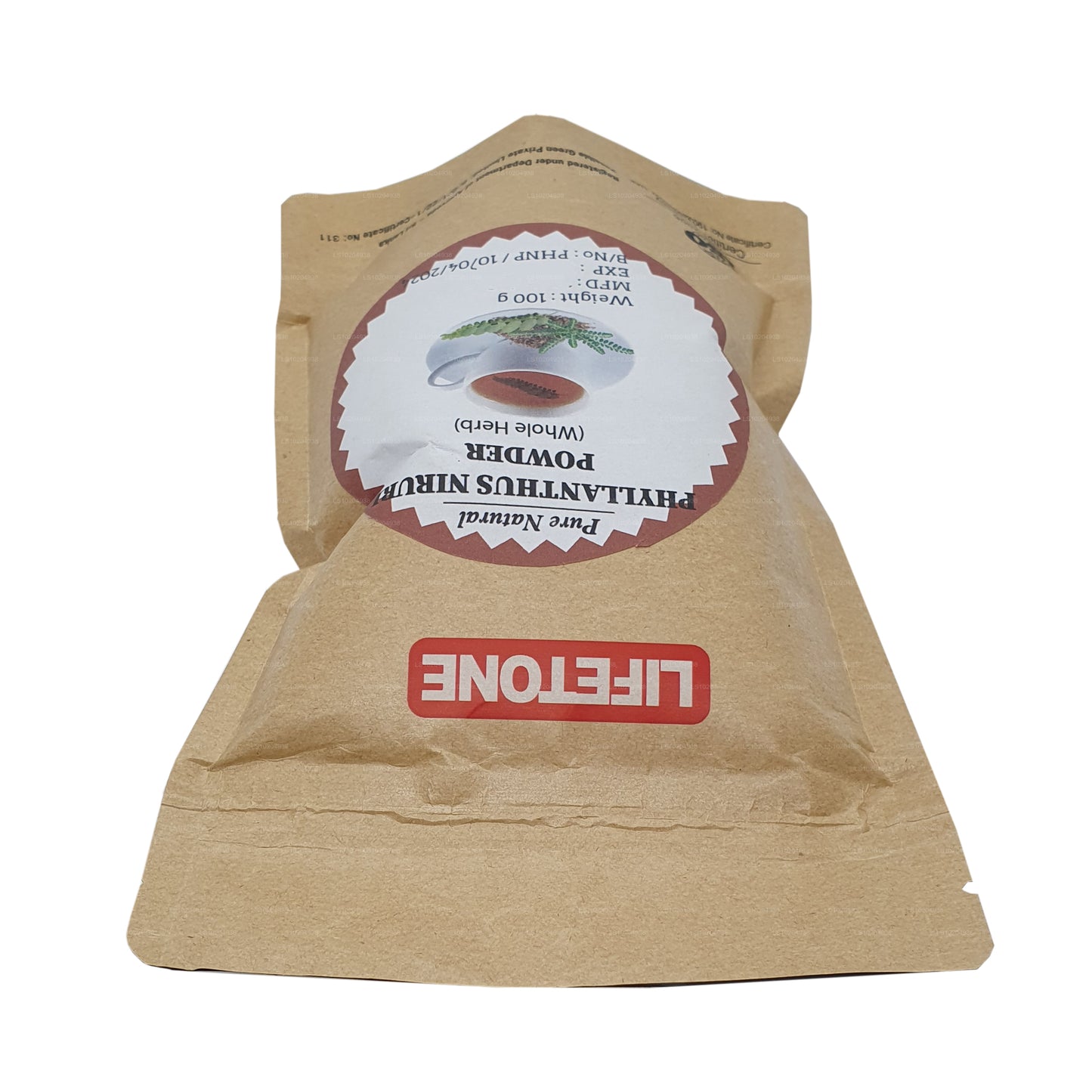 Lifetone Phylanthus Niruri-poeder (100 g)