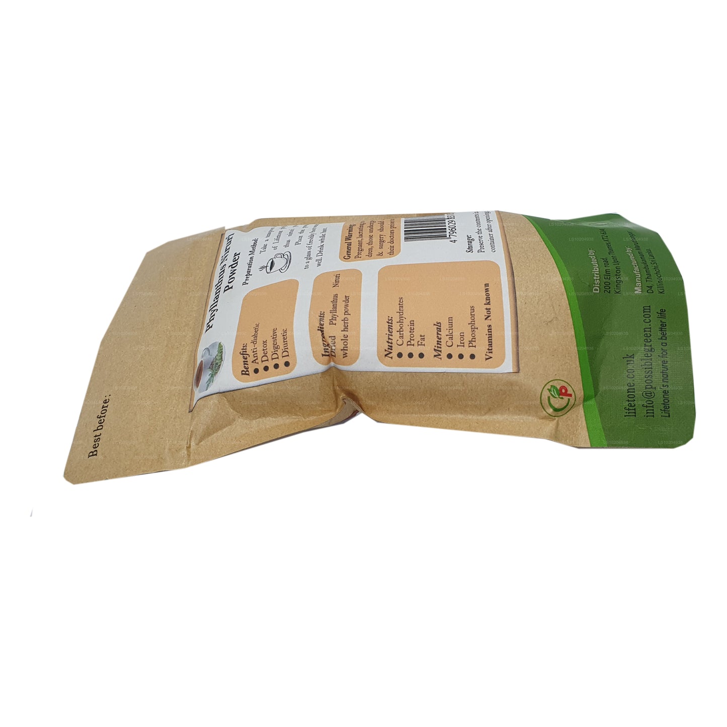 Lifetone Phylanthus Niruri-poeder (100 g)