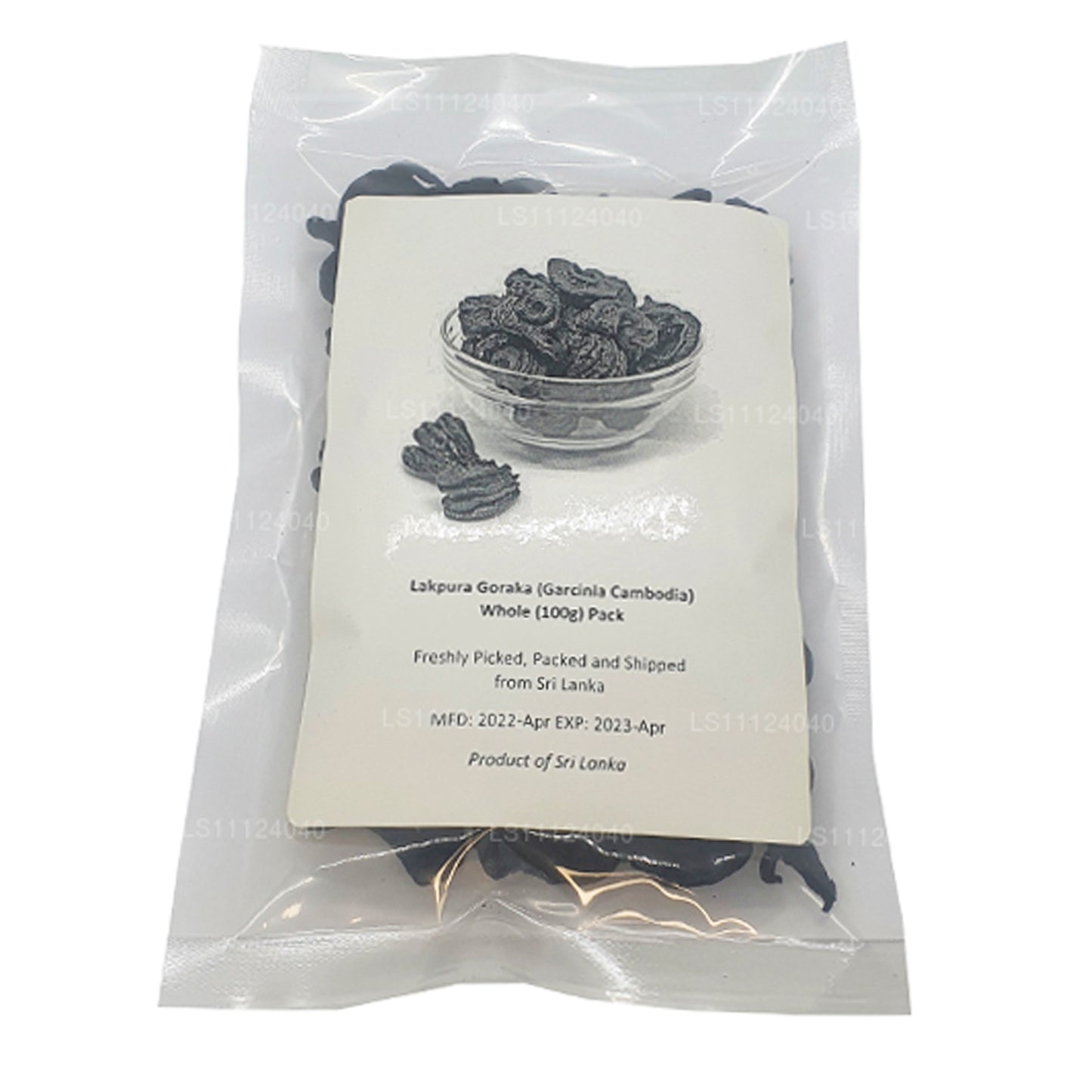 Lakpura Goraka (Garcinia Cambodia) hele verpakking