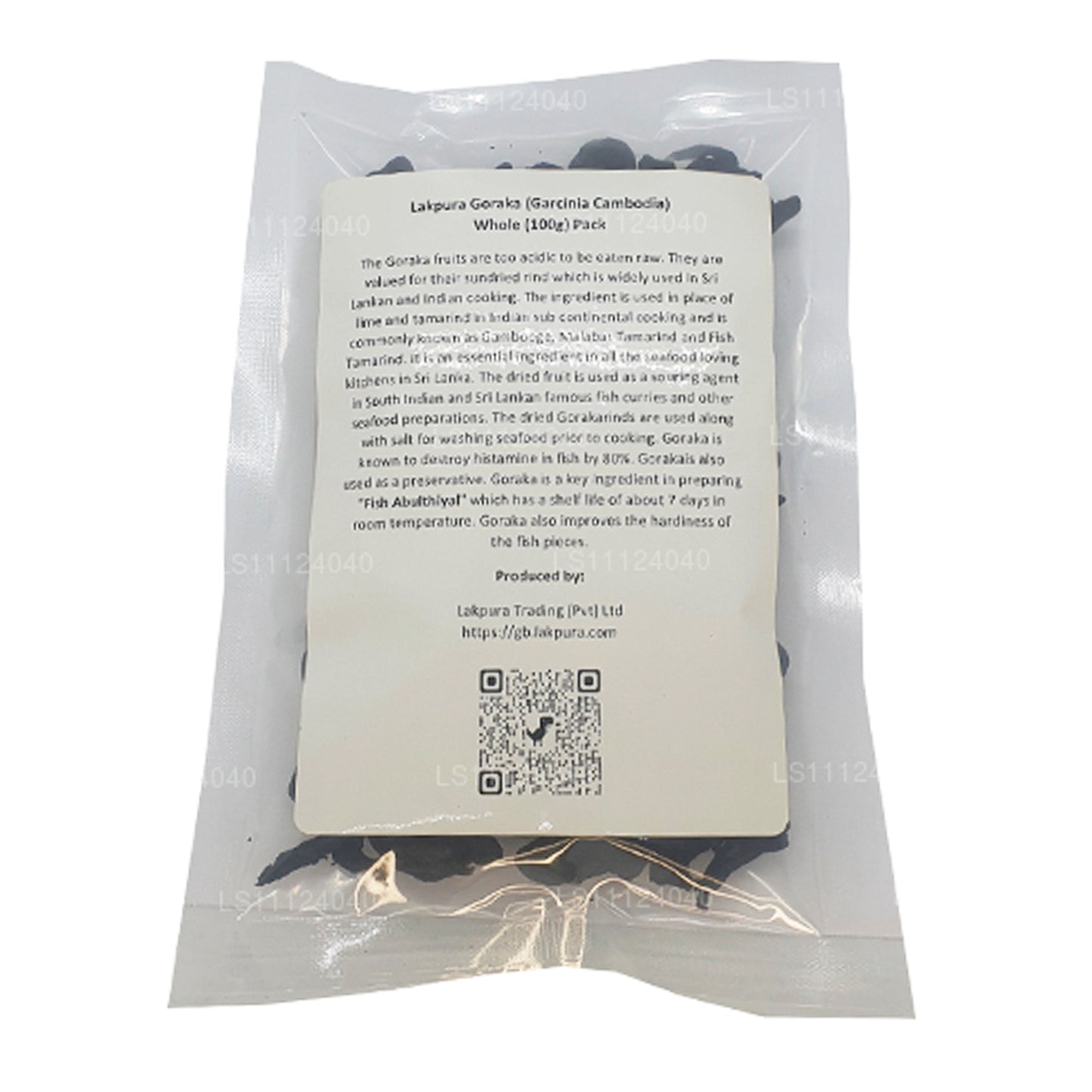 Lakpura Goraka (Garcinia Cambodia) hele verpakking