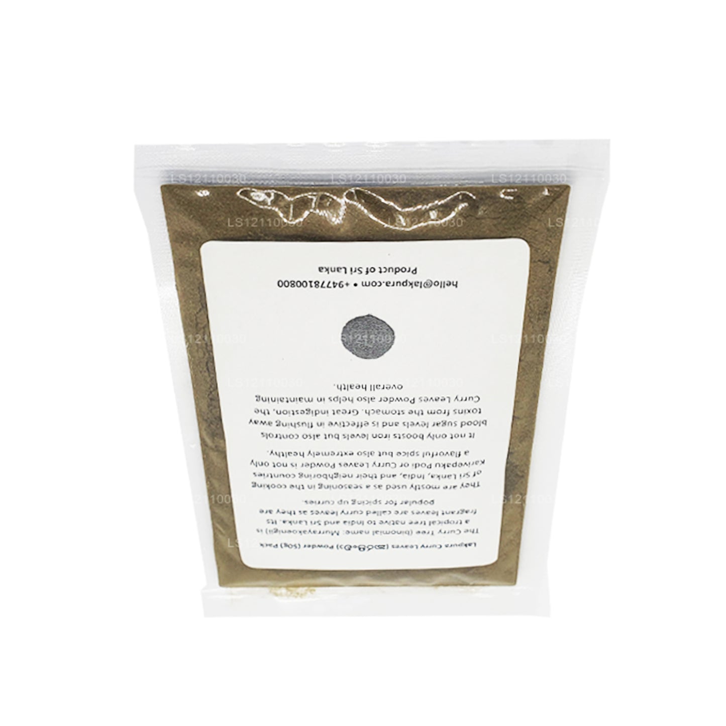 Lakpura gedehydrateerde kerrieblaadjes poeder (100 g)