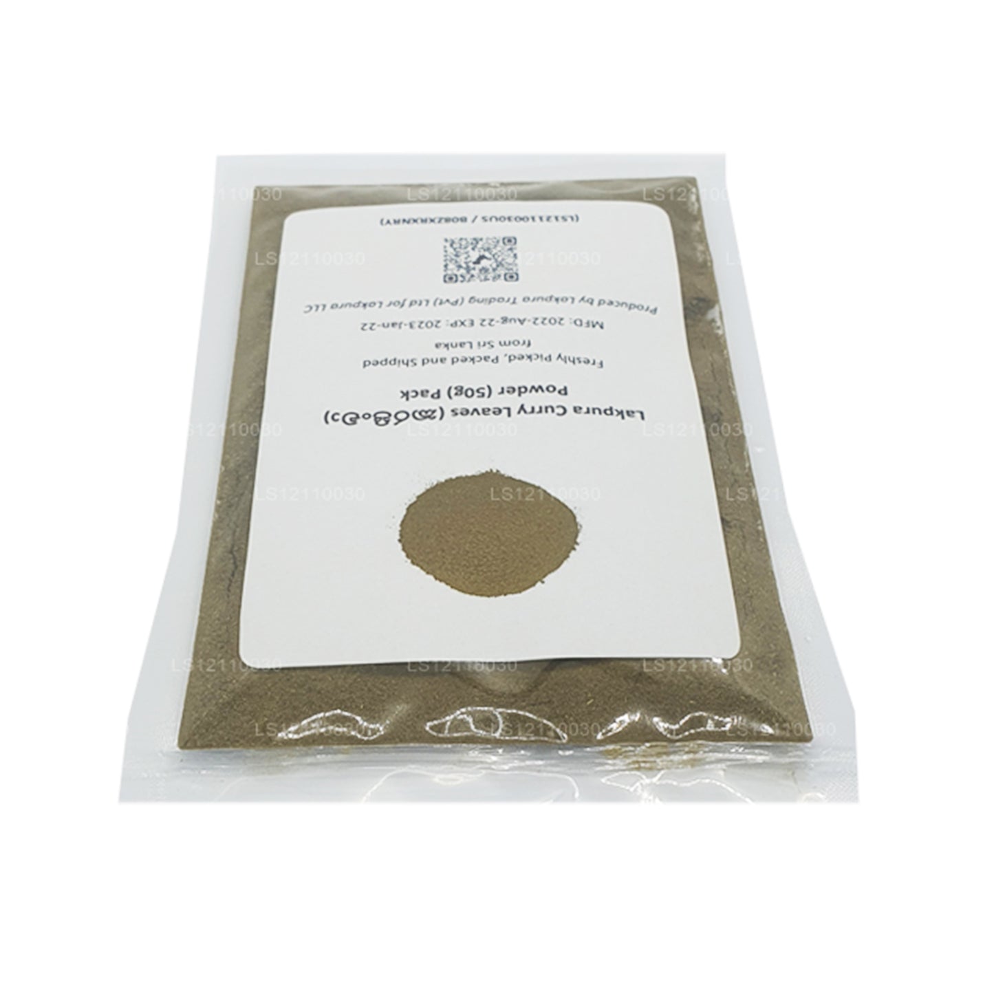 Lakpura gedehydrateerde kerrieblaadjes poeder (100 g)