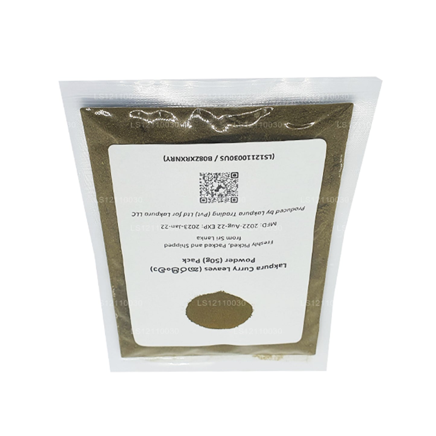 Lakpura gedehydrateerde kerrieblaadjes poeder (100 g)