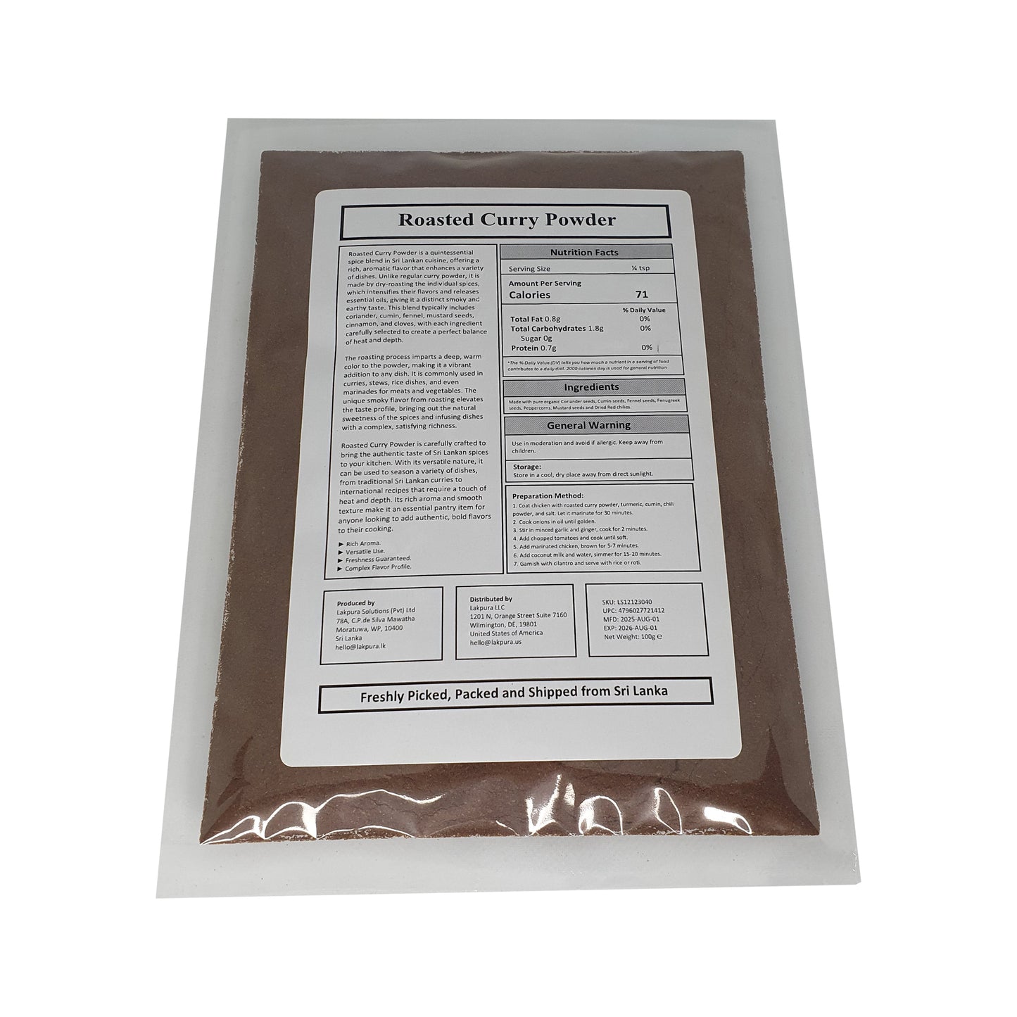 Lakpura® kerriepoeder (Thuna Paha)